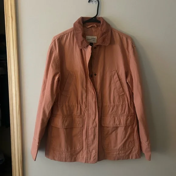 Universal Thread Women's Peach Utility Jacket - Picture 8 of 9